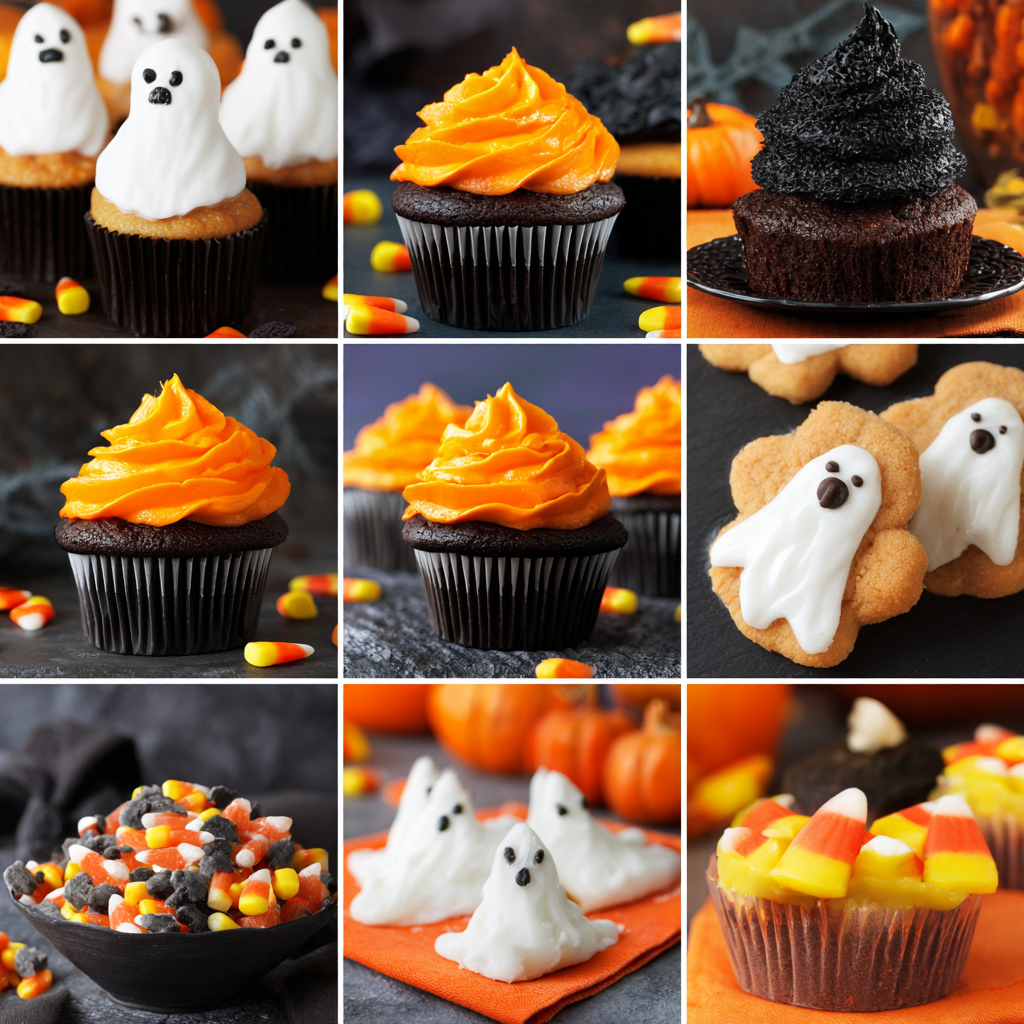 Halloween treats in various forms.